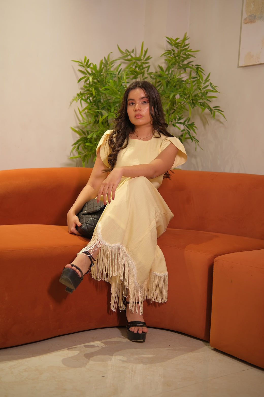 VALERIE LINEN LACE SKIRT SET