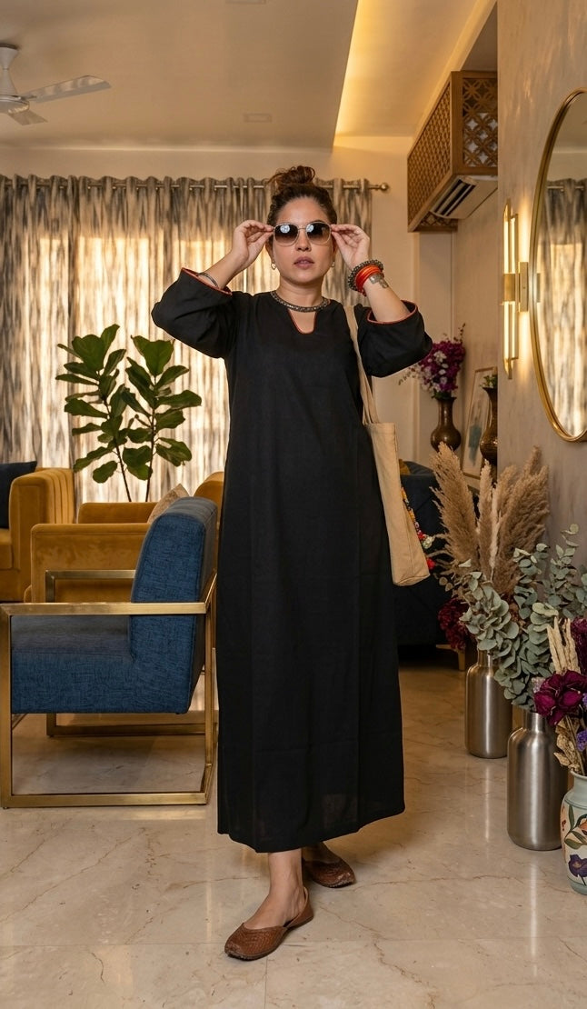 Linda Black Kaftan