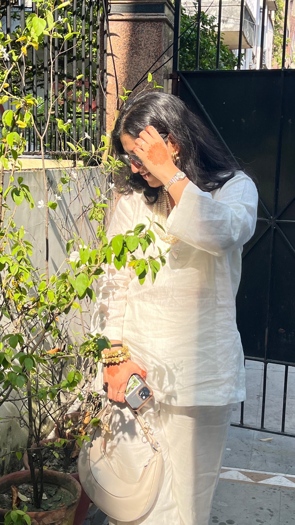 Aarzu Linen Kurta Set