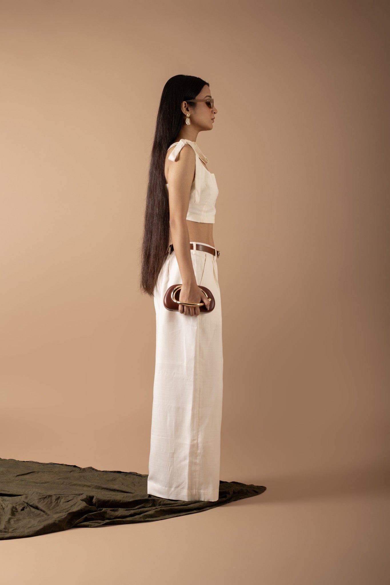 JENNIFER OFF WHITE PANT SET
